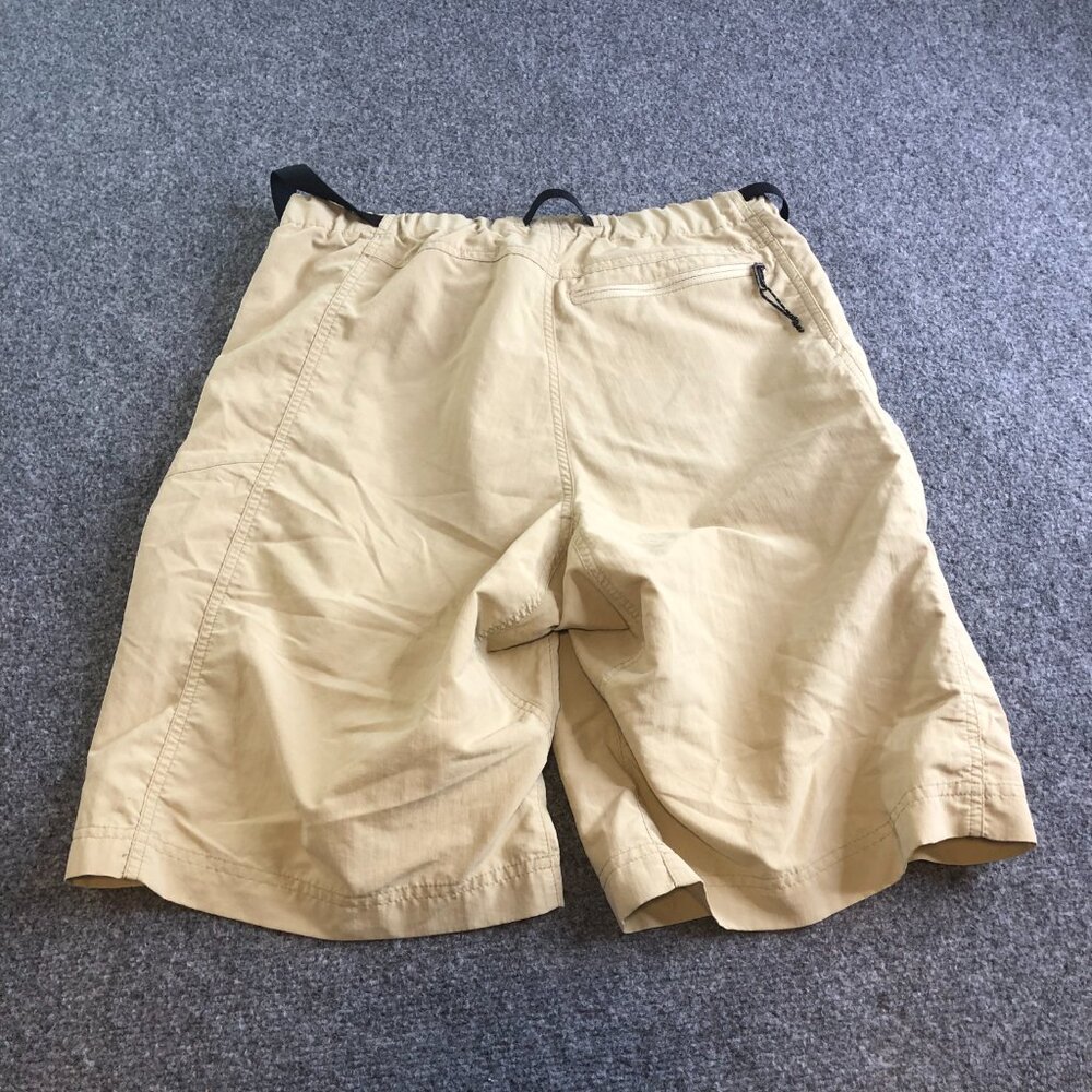Patagonia Hiking Shorts Mens Medium GI III Tan Nylon Pockets Belted - Picture 8 of 10